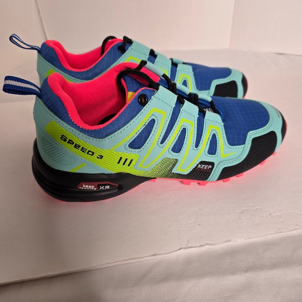 Keep Running Speed 3 Women's Athletic Multicolor Shoes, Size EU 39, US 8/8.5 - Picture 2 of 7
